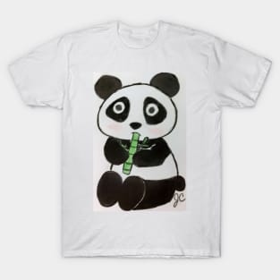 Snack time for Panda T-Shirt